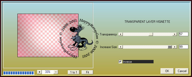 Effecten - Insteekfilters - AAA Filters - Transparent Layer Vignette