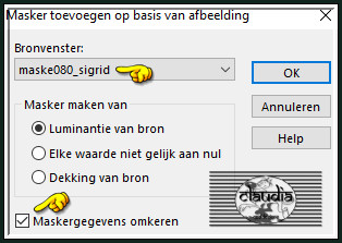 Lagen - Nieuwe maskerlaag - Uit afbeelding