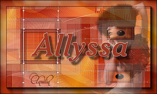 Titel Les : Allyssa van Maxou