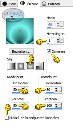 Instellingen Verloop