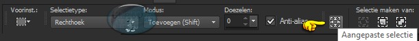 Selectiegereedschap - Aangepaste selectie