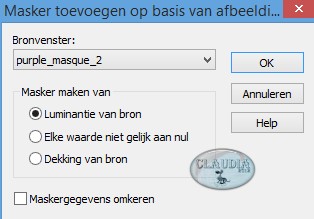 Masker toevoegen op basis van afbeelding : purple_masque_2