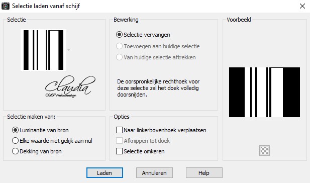 Selectie laden vanaf schijf : maxou_621