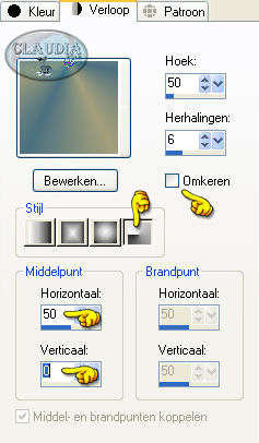 Instellingen Verloop