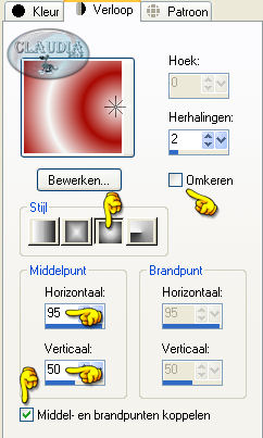 Instellingen Verloop