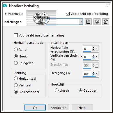 Effecten - Afbeeldingseffecten - Naadloze herhaling