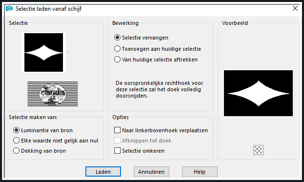 Selecties - Selectie laden/opslaan - Selectie laden vanaf schijf : Msb_Sel_Seetha_02