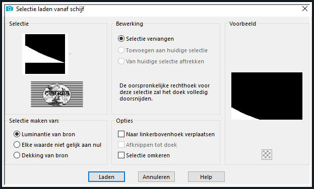 Selecties - Selectie laden/opslaan - Selectie laden vanaf schijf : Msb_Sel_Seetha_05