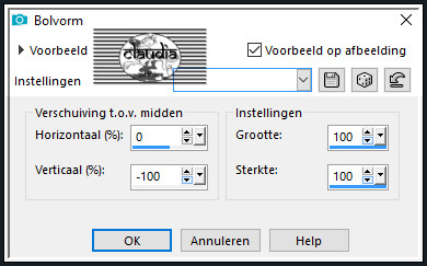 Effecten - Vervormingseffecten - Bolvorm