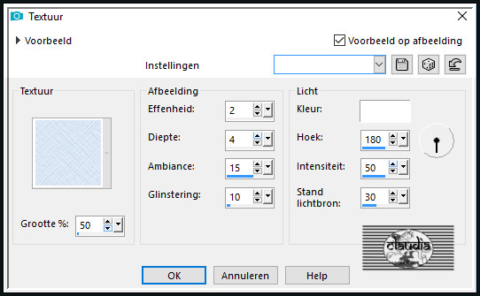 Effecten - Textuureffecten - Textuur 