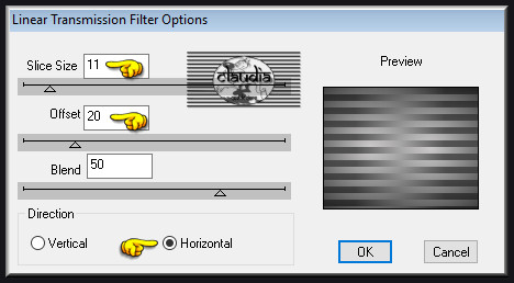 Effecten - Insteekfilters - dsb flux - Linear Transmission