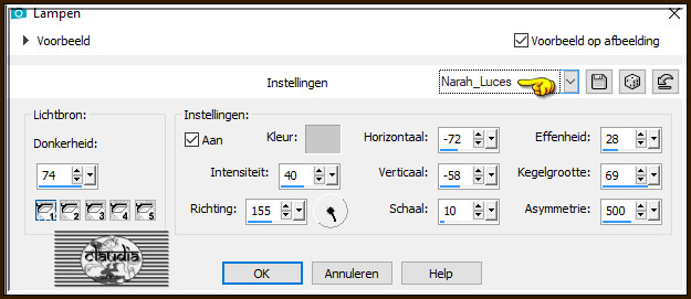 Effecten - Belichtingseffecten - Lampen