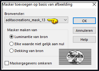 Lagen - Nieuwe maskerlaag - Uit afbeelding :