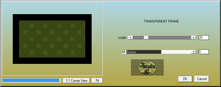 Effecten - Insteekfilters - AAA Frames - Transparent Frame