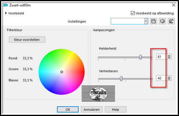 Effecten - Foto-effecten - Zwart-witfilm