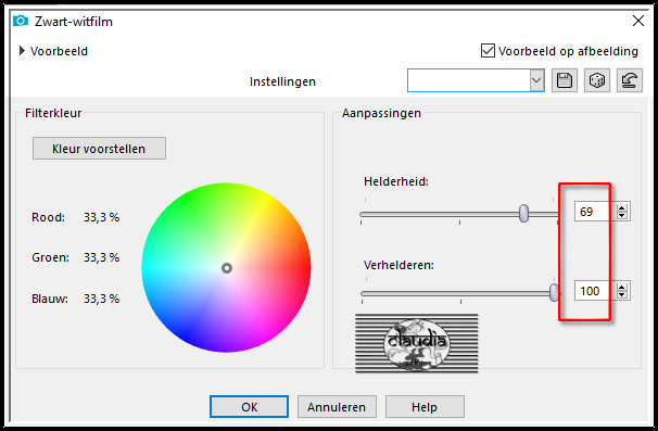 Effecten - Foto-effecten - Zwart-witfilm