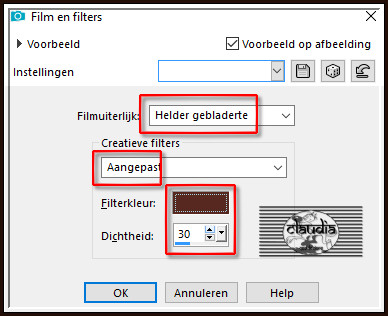 Effecten - Foto-effecten - Films en filters