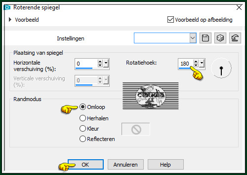 Effecten - Reflectie-effecten - Roterende spiegel : 