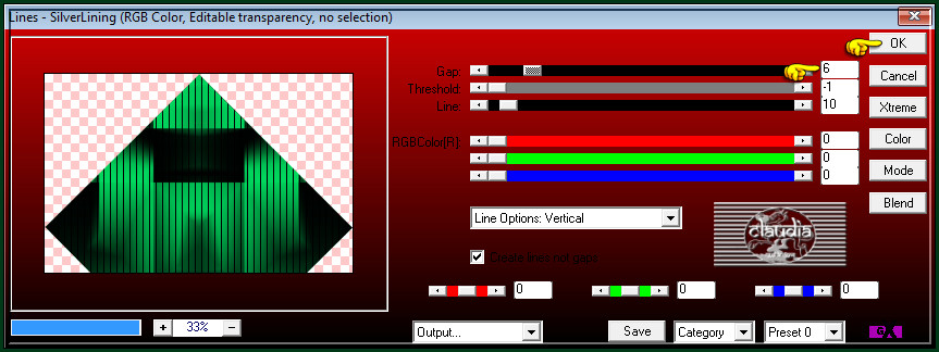 Effecten - Insteekfilters - AP 01 [Innovations] - Lines - SilverLining :