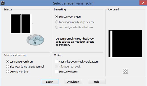 Selectie laden vanaf schijf : orchidee2