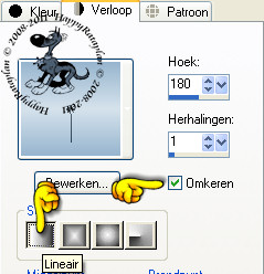 Instellingen voor verloop