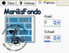 Instellingen Patroon.