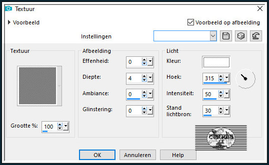 Effecten - Textuureffecten - Textuur