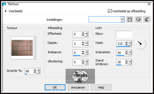 Effecten - Textuureffecten - Textuur : Textuur = sol11