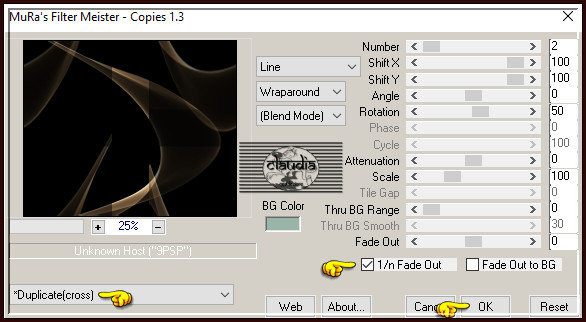 Effecten - Insteekfilters - MuRa's Meister - Copies