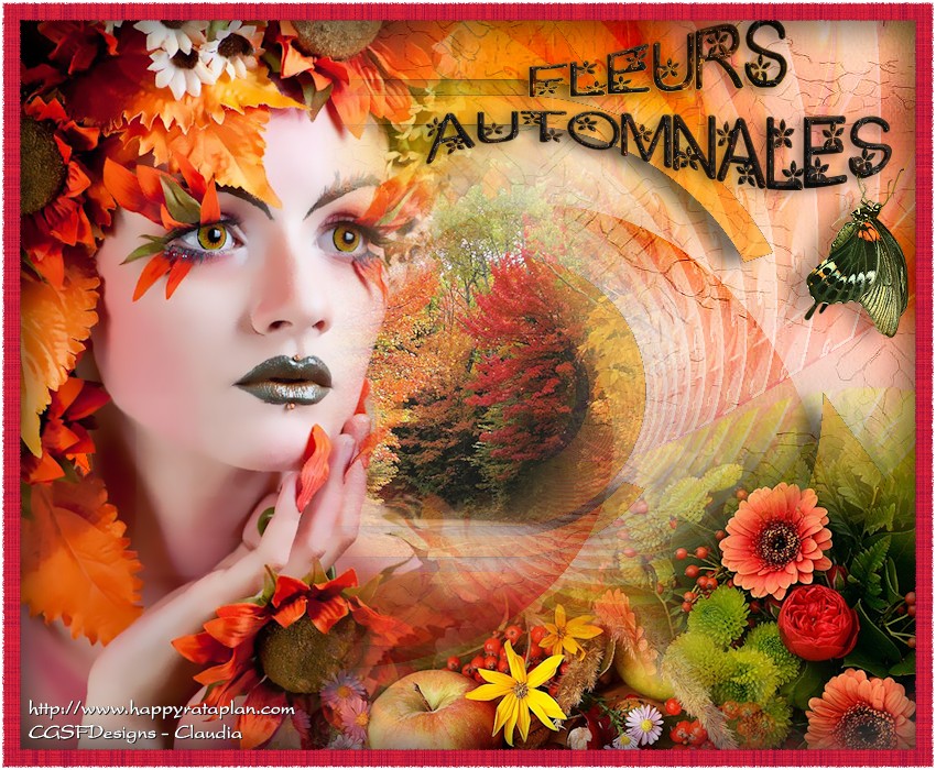 Les : Fleurs Automnales (Herfst bloemen) van Nikita