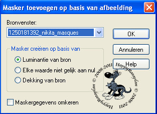 Lagen - Nieuwe maskerlaag - Uit Afbeelding