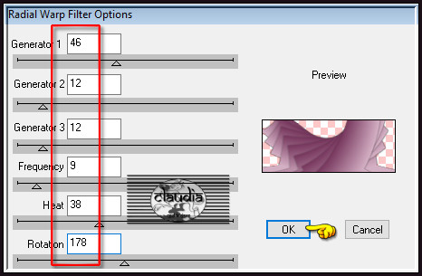 Effecten - Insteekfilters - dsb flux - Radial - Warp