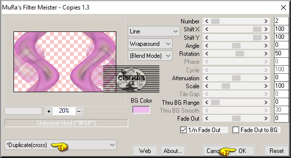 Effecten - Insteekfilters - MuRa's Meister - Copies