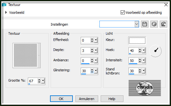 Effecten - Textuureffecten - Textuur