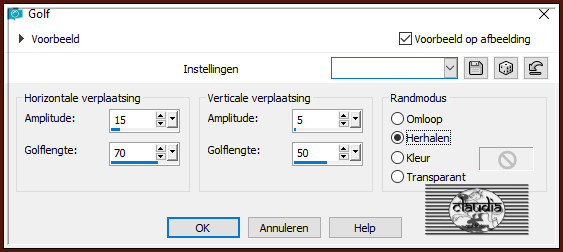 Effecten - Vervormingseffecten - Golf 