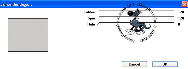 Instellingen filter VM Extravaganza