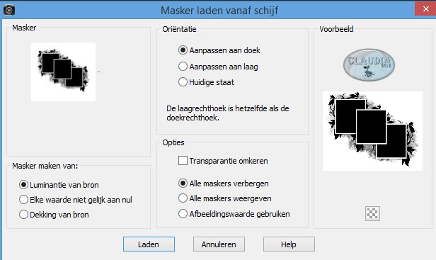 Masker laden vanaf schijf : gabeemask29 