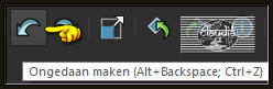Klik nu zoveel keer op het "Ongedaan maken" pijltje
