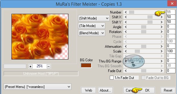 Effecten - Insteekfilters - MuRa's Meister - Copies