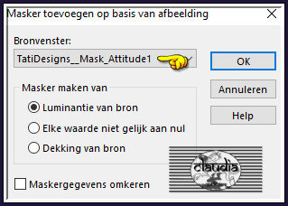 Lagen - Nieuwe maskerlaag - Uit afbeelding :