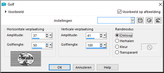 Effecten - Vervormingseffecten - Golf 