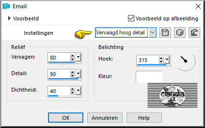 Effecten - Artistieke effecten - Email 