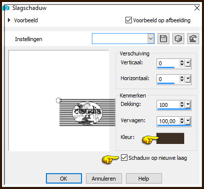 Effecten - 3D-Effecten - Slagschaduw