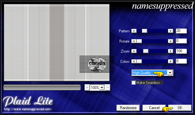 Effecten - Insteekfilters - namesuppressed - Plaid Lite