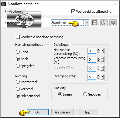 Effecten - Afbeeldingseffecten - Naadloze herhaling