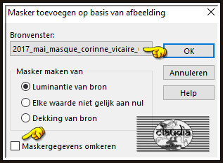 Lagen - Nieuwe maskerlaag - Uit afbeelding