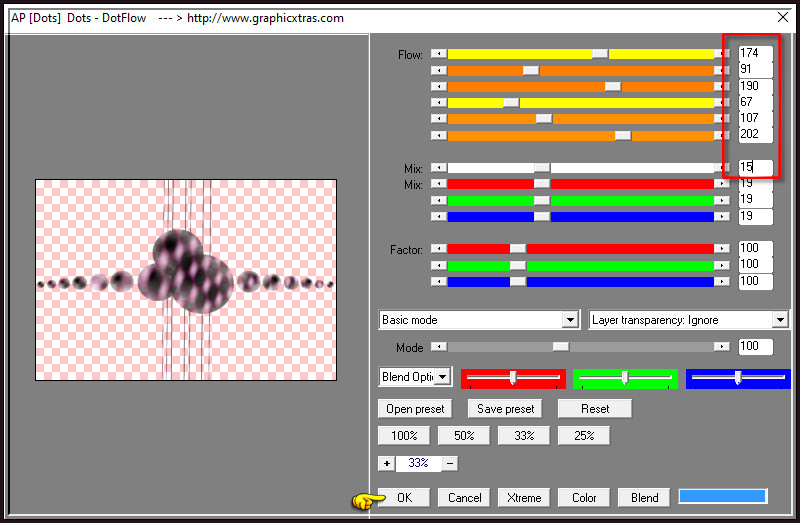 Effecten - Insteekfilters - AP [Dots] - Dots - DotFlow