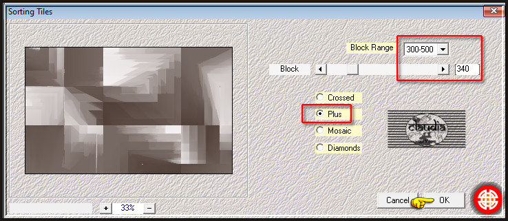 Effecten - Insteekfilters - Mehdi - Sorting Tiles