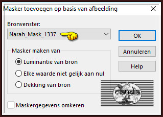 Lagen - Nieuwe maskerlaag - Uit afbeelding