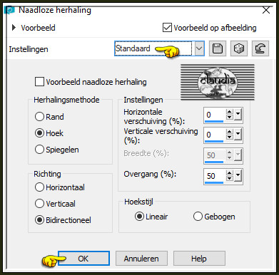Effecten - Afbeeldingseffecten - Naadloze herhaling